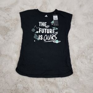 NEW Adidas Summer Girls Short Sleeve T Shirt